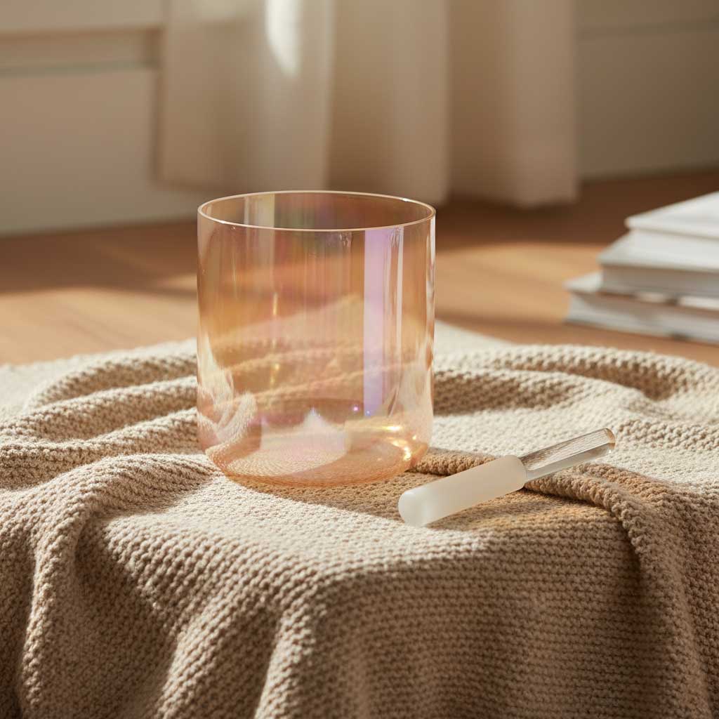 Premium Klangschalenreiber aus Glas & Silikon