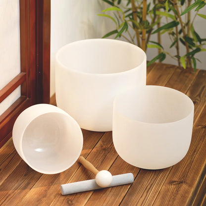 Dobachi 3er-Set 'Namasté' aus Quarzglas